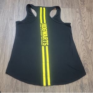 Harry Potter Howgwarts black tank top womans size XS